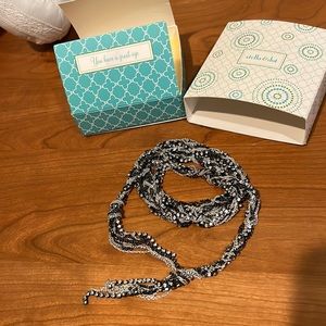 Stella and dot rope necklace glitzy